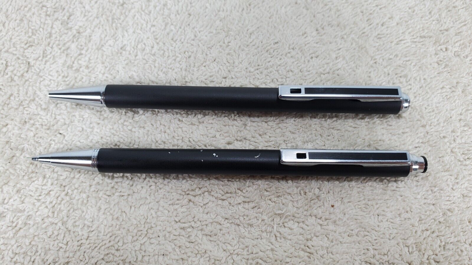 Lot 2 Vintage Pentel Clicroller RC15 Pen and Clicsharp PC165 Pencil Japan