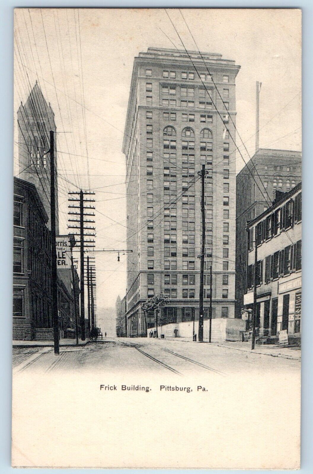 Pittsburg Pennsylvania PA Postcard Frick Building Exterior c1905 Vintage Antique
