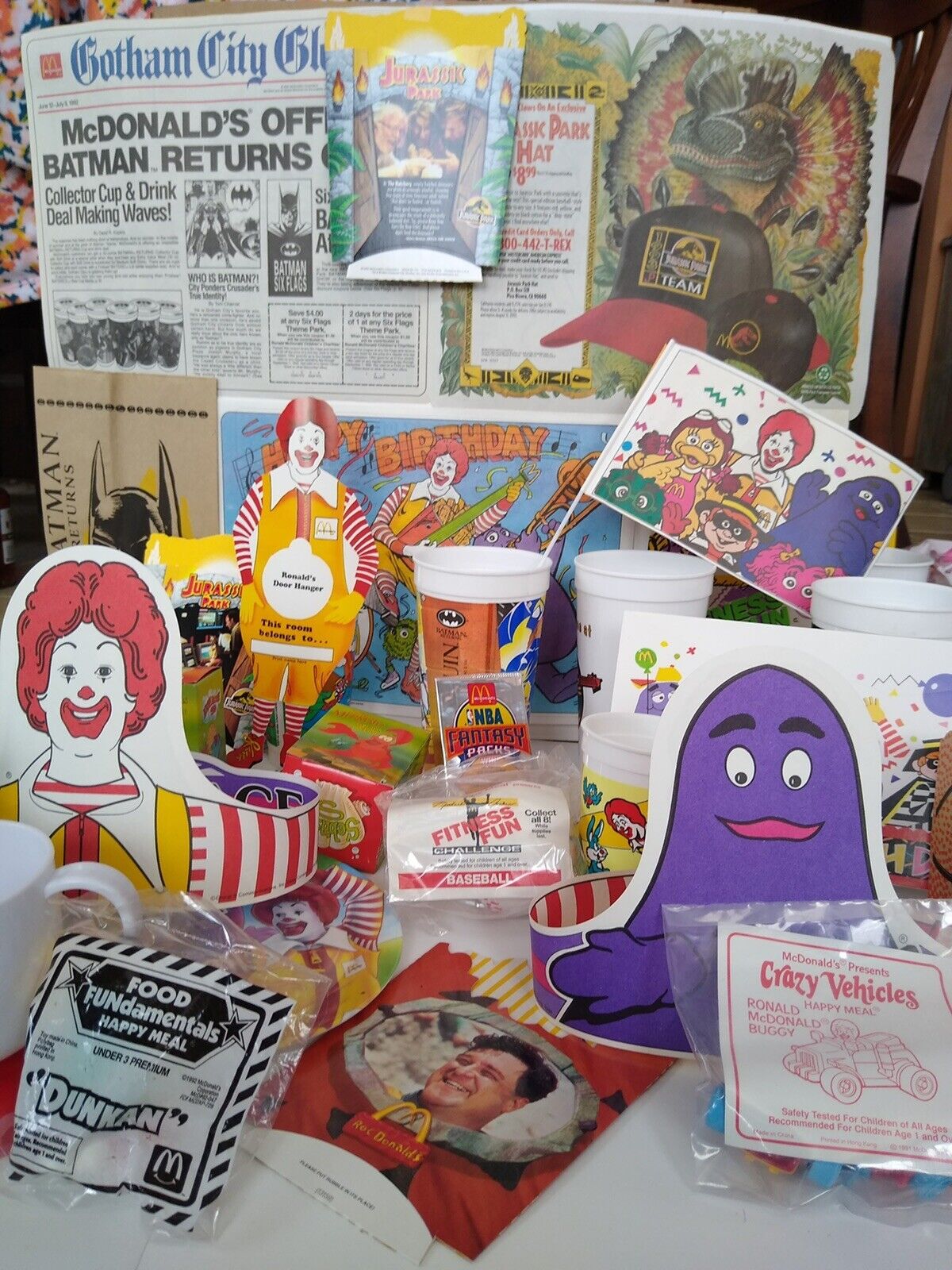 HUGE LOT of 101, MINT, VERY HARD TO FIND McDonald\'s Memorabilia ALL BRAND NEW