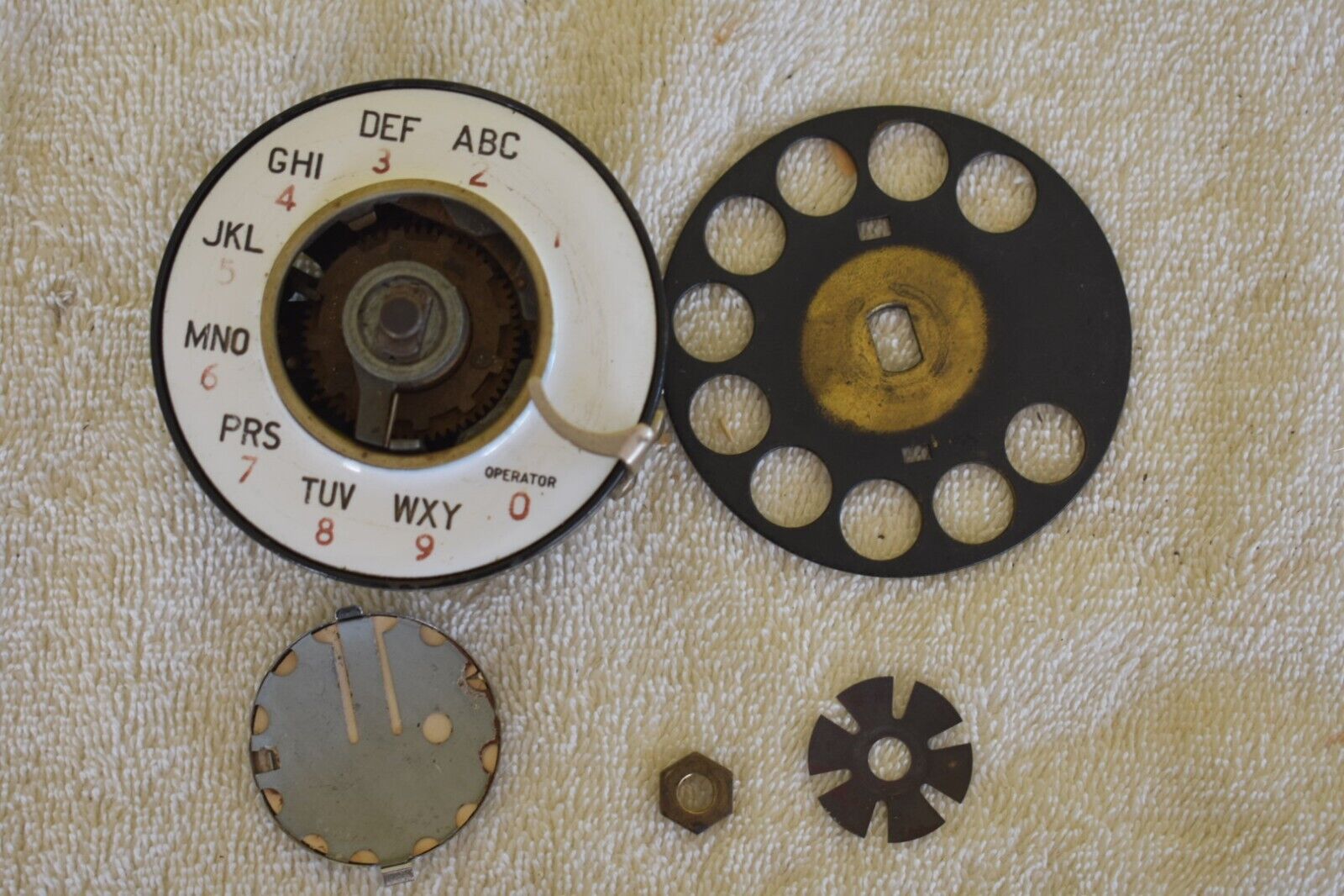Early Western Electric Telephone #2AB dial