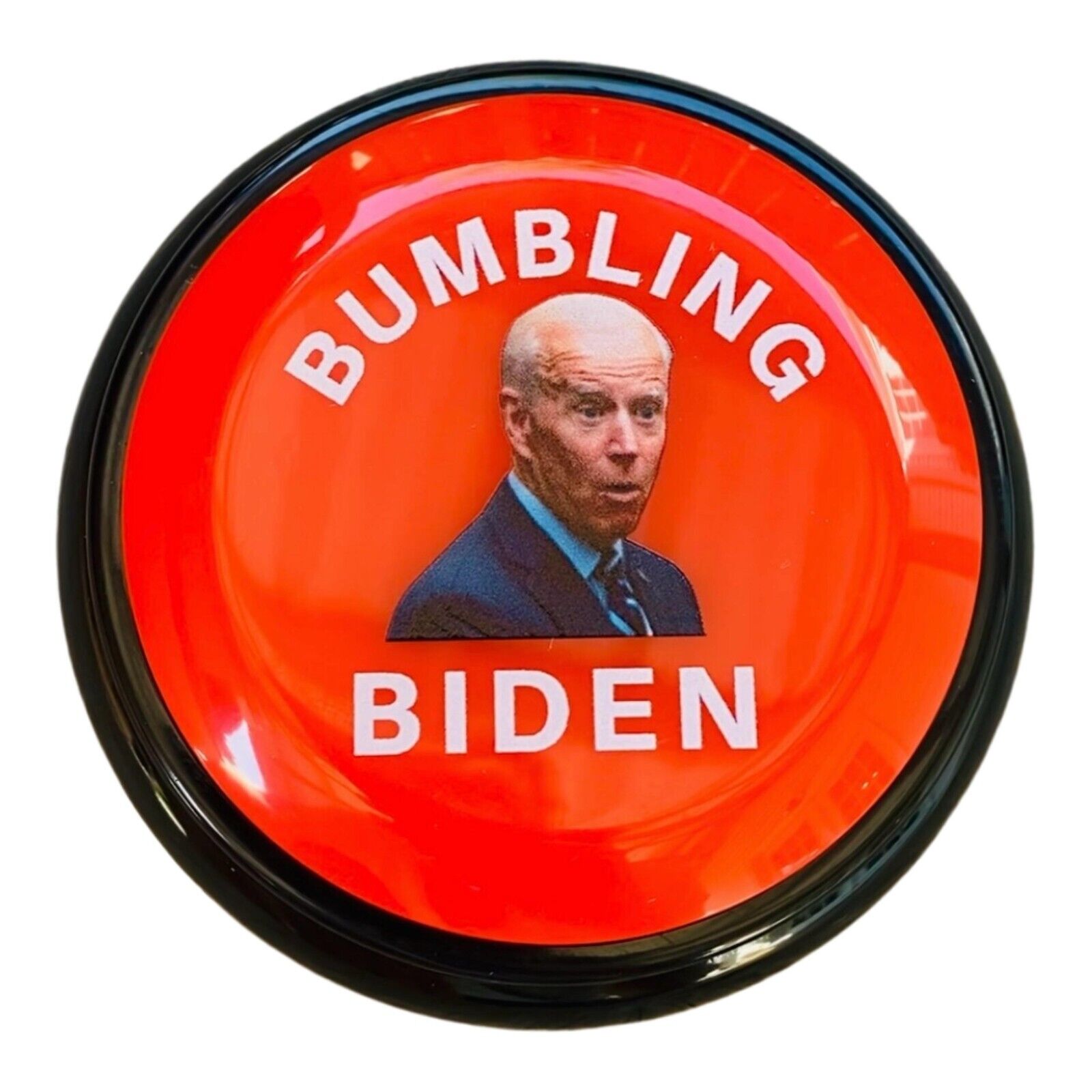 Bumbling Biden Talking Button - 7 Biden Nonsense Quotes Sleepy Joe Gag Gift