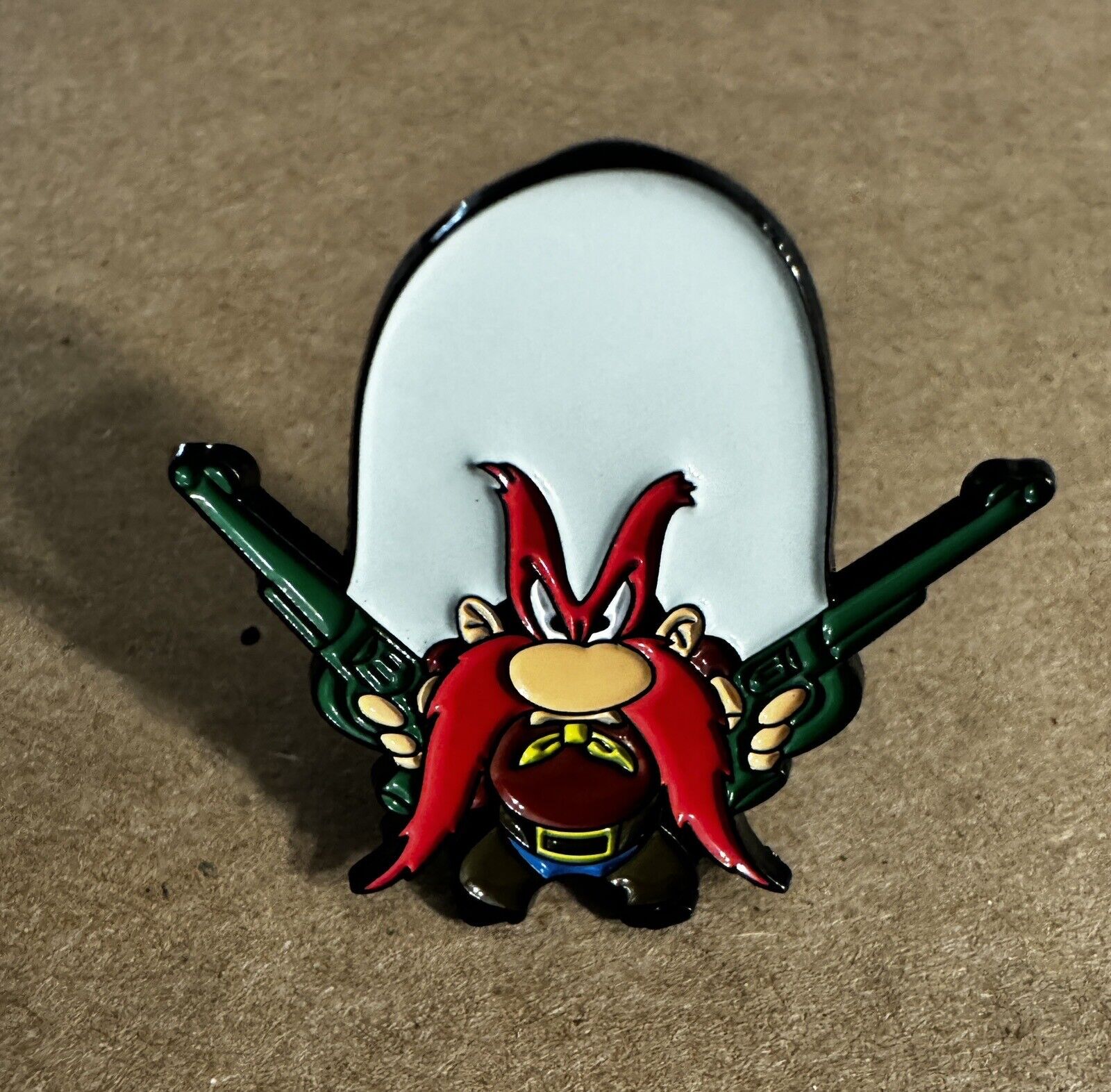 Yosemite Sam Looney Tunes Lapel Pin For Hats , Shirts , Vests Or A Gift
