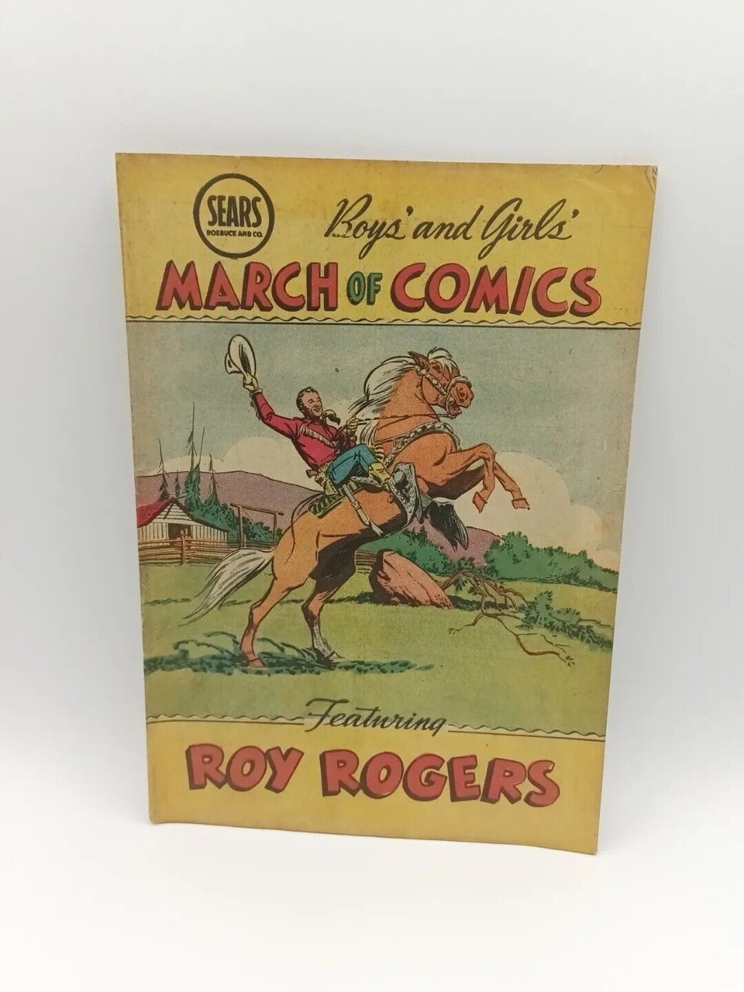 1949 Red Goose March of Comics Roy Rogers & Trigger No. 47 Pre Owned READ