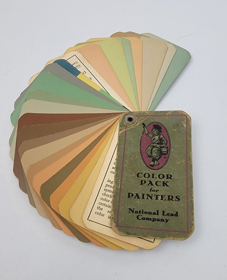 Antique Dutch Boy Paint Color Pack For Painters - National Lead Company