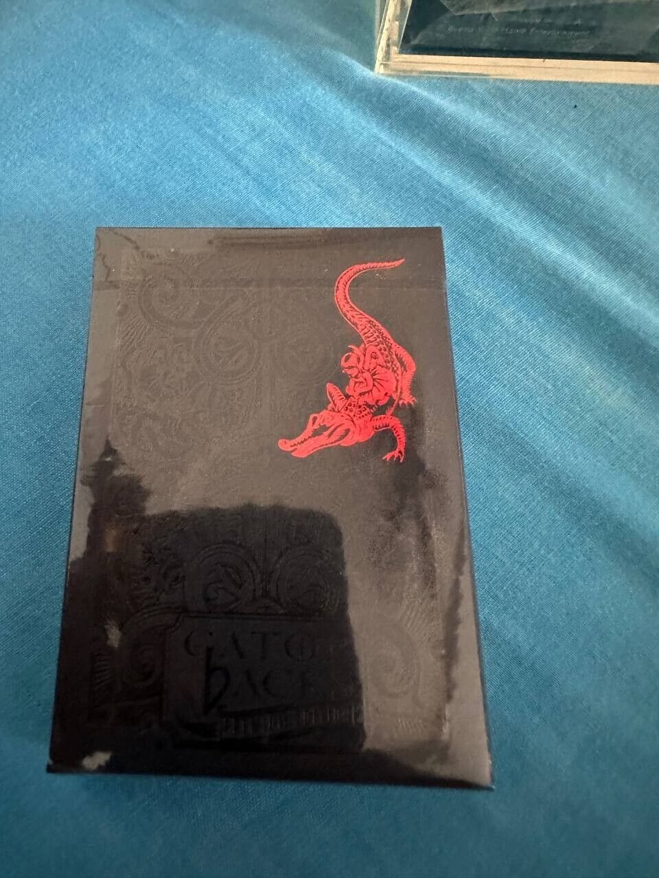David Blaine Red Gatorbacks playing card deck - EXTREMELY RARE SEALED AND MINT
