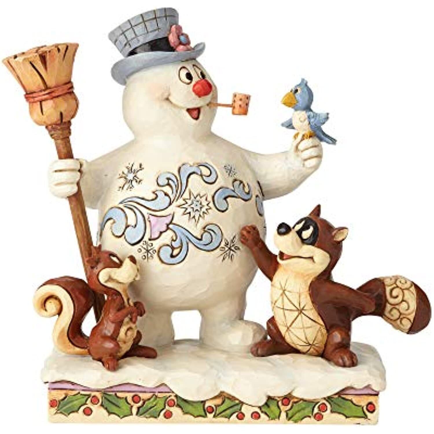 Jim Shore Frosty the Snowman and Woodland Friends 6001583