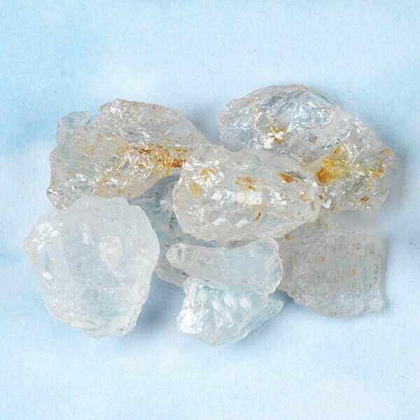 One Rare African Elestial Phenacite Phenakite Crystal Most w/Rainbows .3