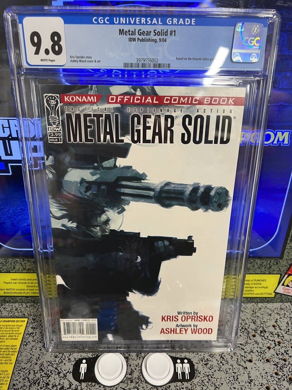 2004 IDW Metal Gear Solid #1 Graded CGC 9.8 NM/MINT 1st Comic Appearance SNAKE