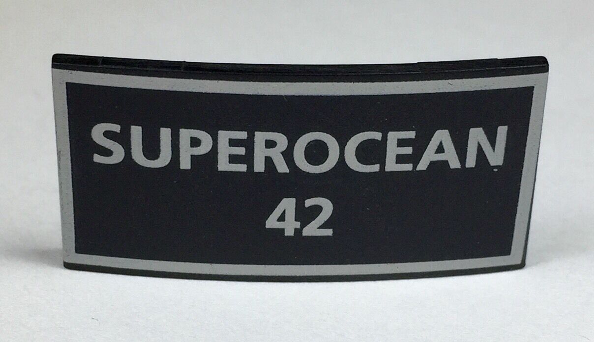 BREITLING SUPEROCEAN 42 Super Ocean Plastic Plaque Display Chronograph Steel /