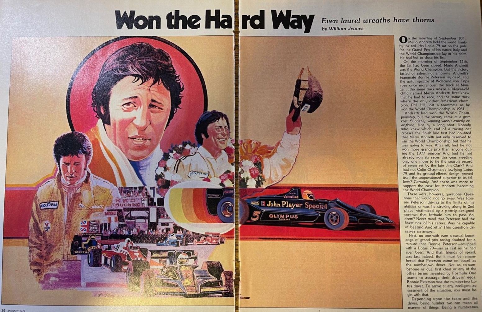 1979 Race Car Driver Mario Andretti