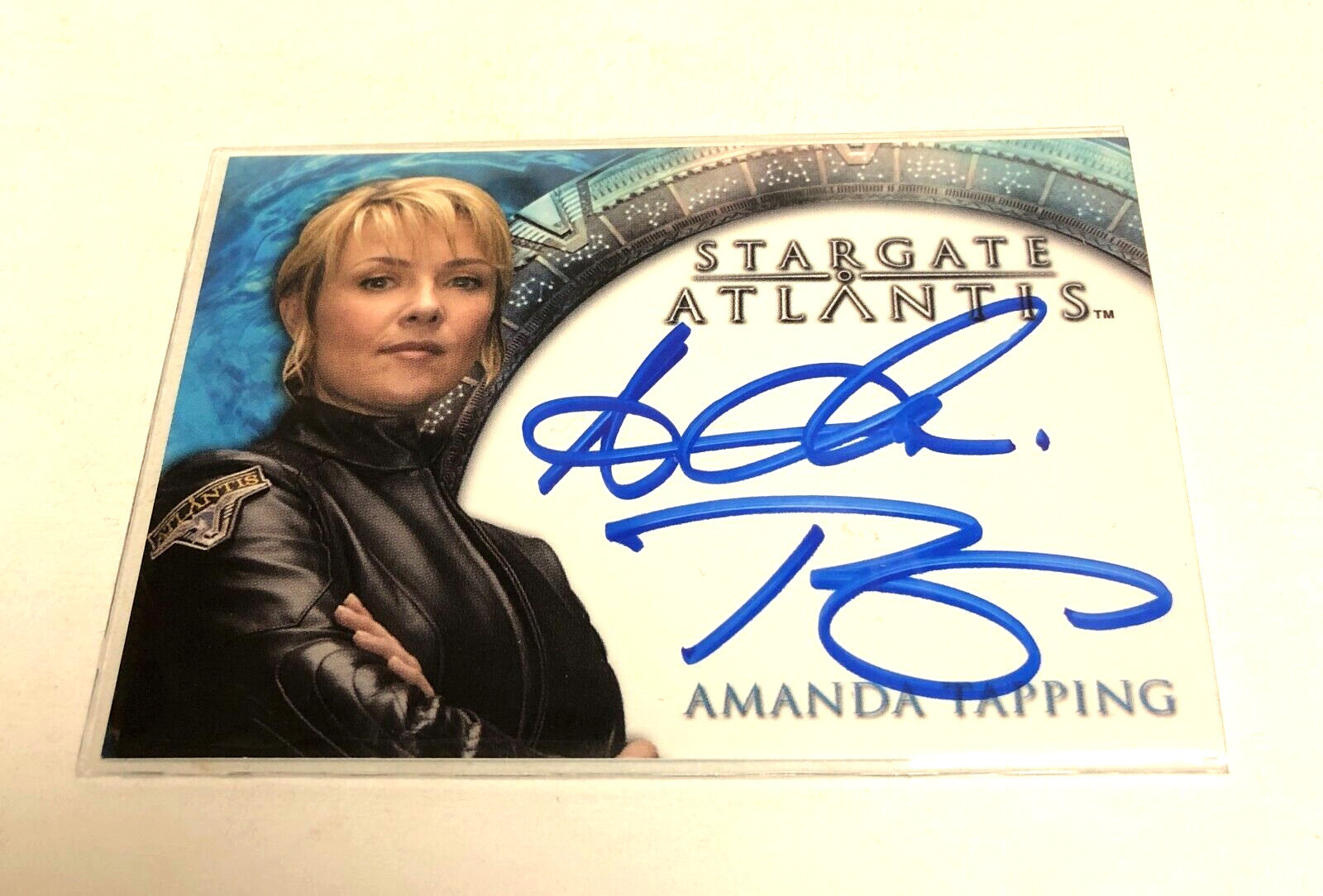 2008 Stargate: Atlantis Autograph Card Signed by Amanda Tapping Limited Edition