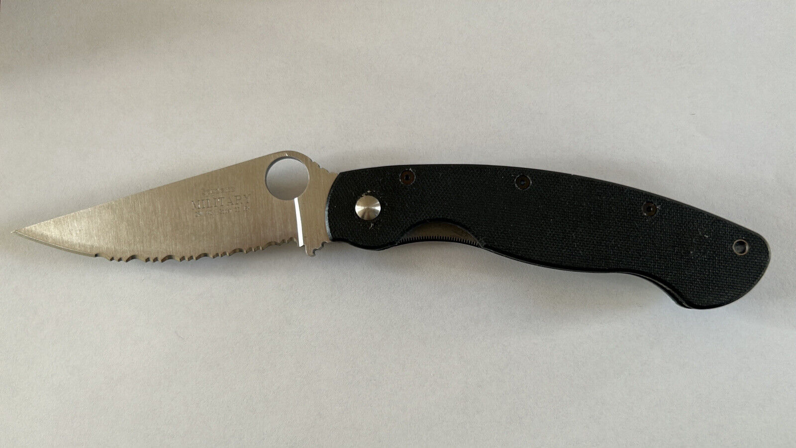 Spyderco C36GSE Military (Factory New In Box* *RARE* 1996-2001 version.