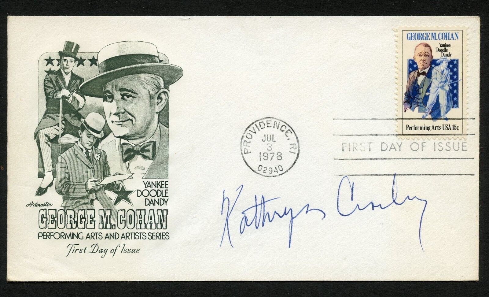 Kathryn Crosby signed autograph auto Actress Bing's Crosby Show First Day Cover