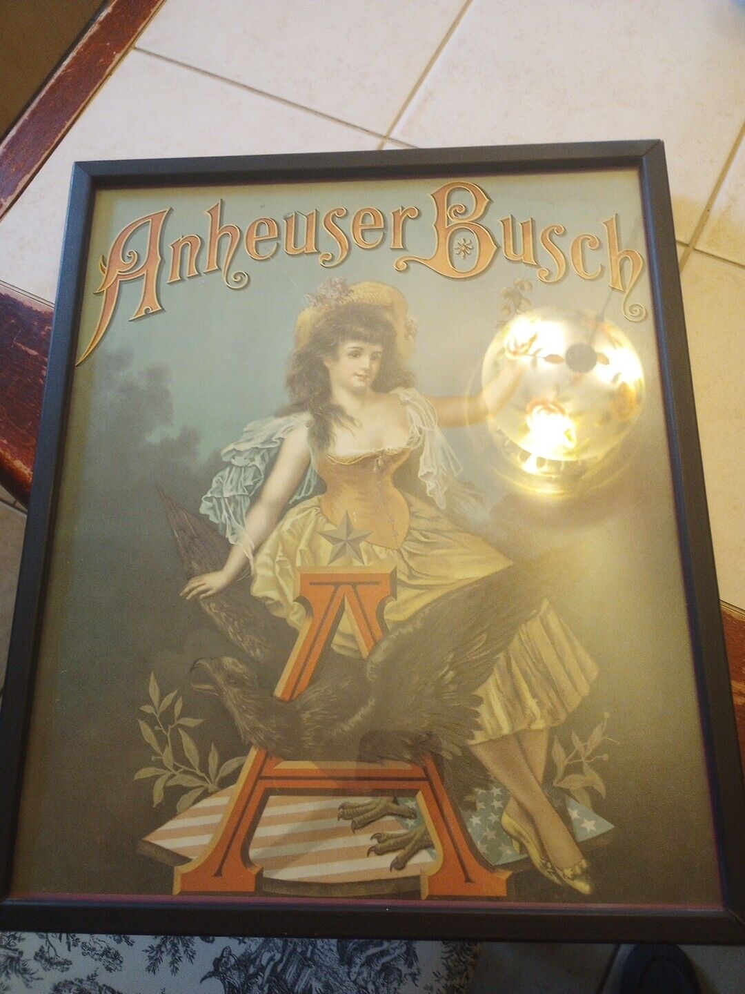 Anheuser-Busch Rare Advertisement, Vintage