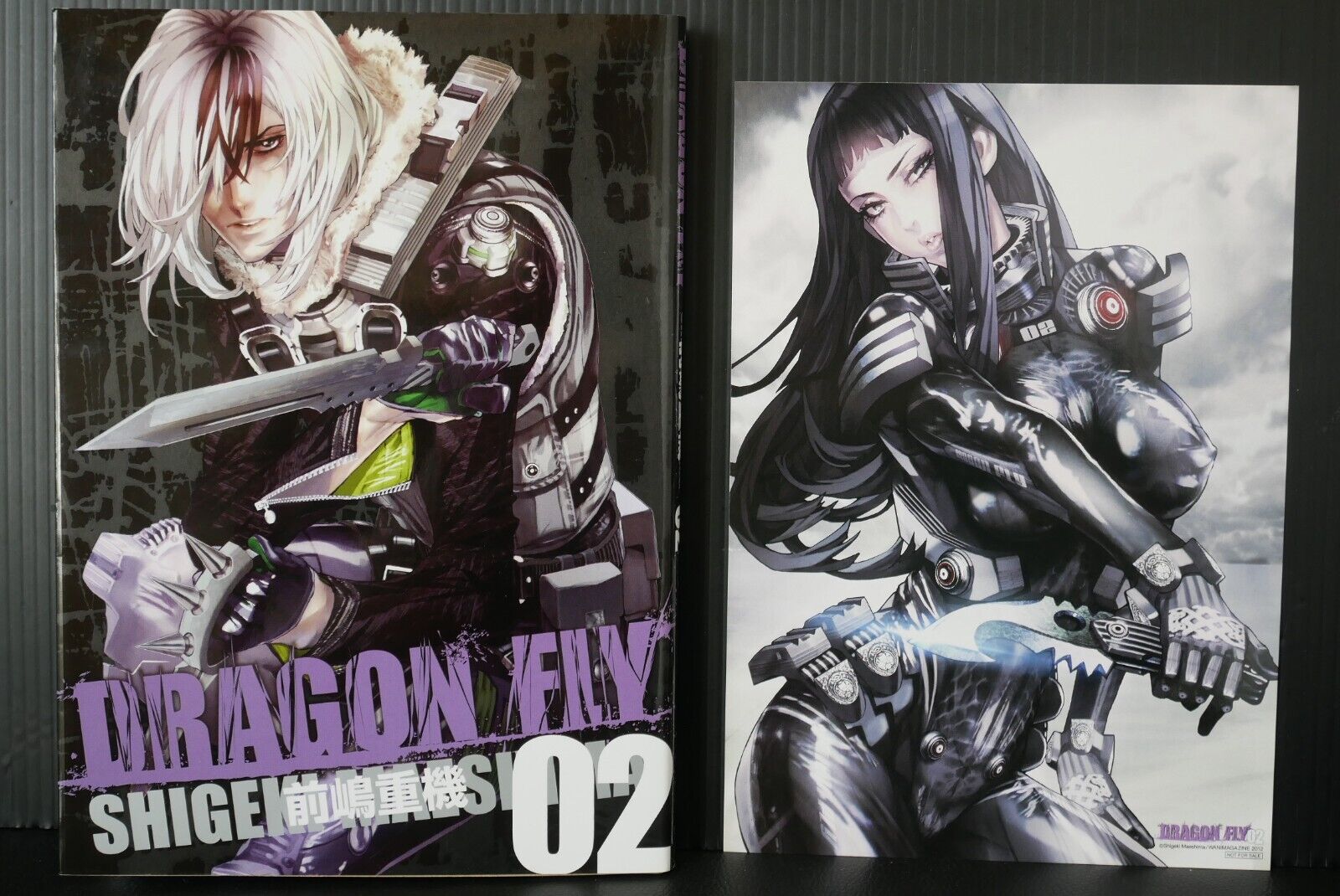 SHOHAN: Dragon Fly 02 Manga by Shigeki Maeshima With Illustration Sheet - JAPAN