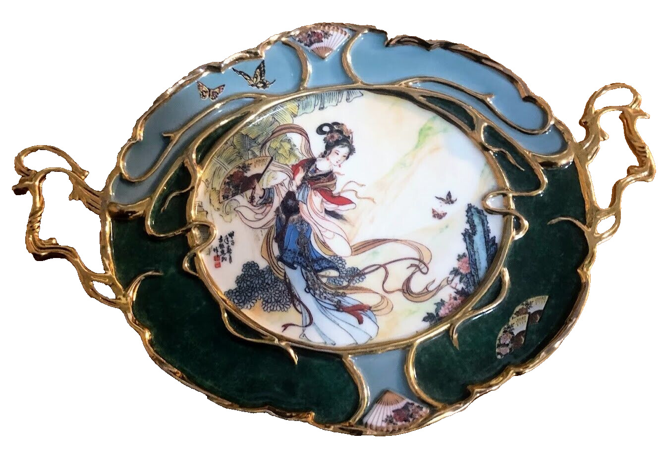 The Bradford Exchange - Treasures of the Red Mansion -1st Issue Pao Chai Plate