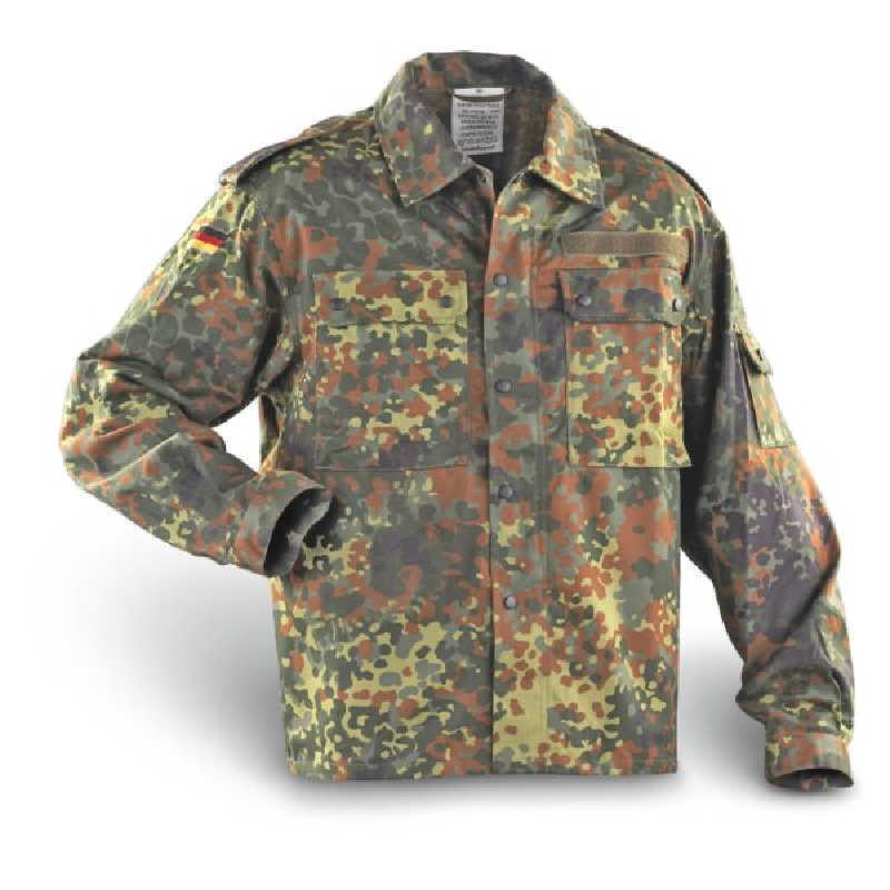 German Military | Flecktarn | Field Shirt | Large | NOS