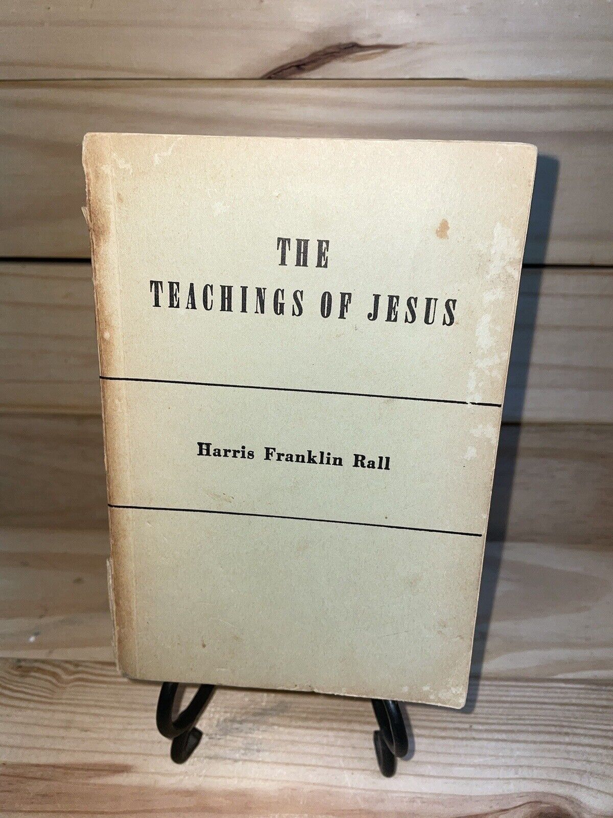 The Teachings of Jesus by Harris Franklin Rall - 1930 pb (A16)