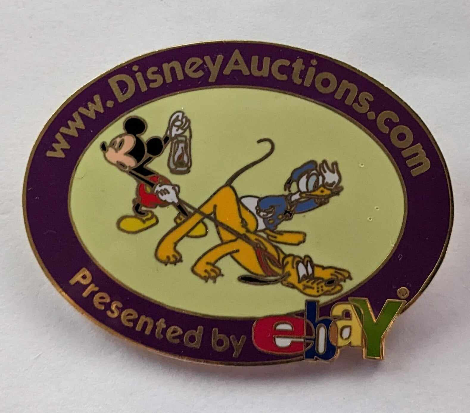 Disney Pin #14979 Mickey Donald Pluto Disneyana 2002 Disney Auctions Ebay LE2500