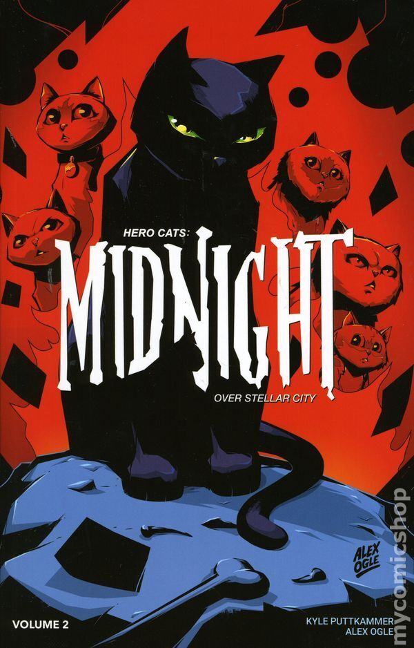 Hero Cats Midnight Over Stellar City TPB 2-1ST VF 2017 Stock Image
