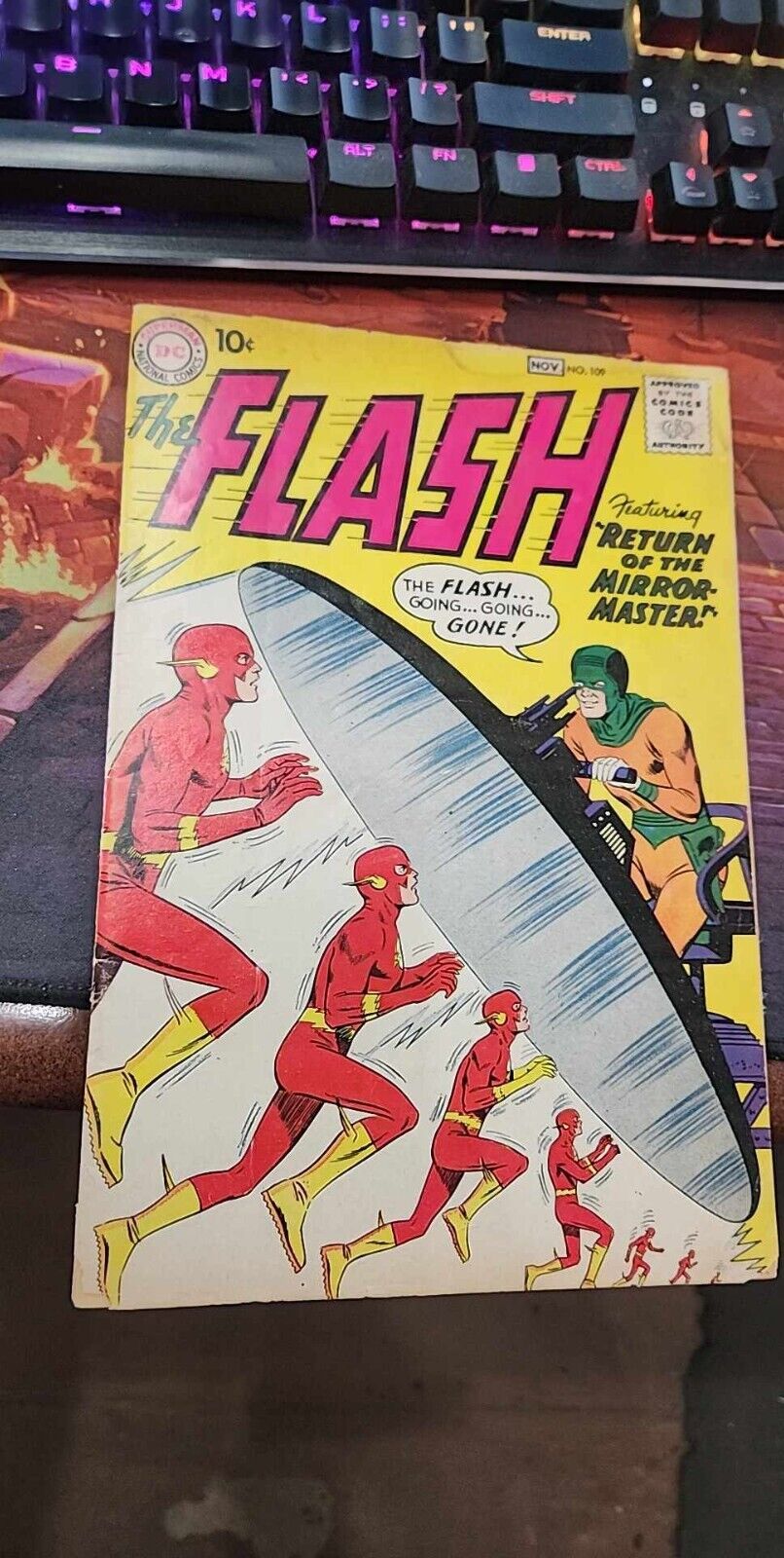DC Comics: Flash #109 2nd Mirror Master