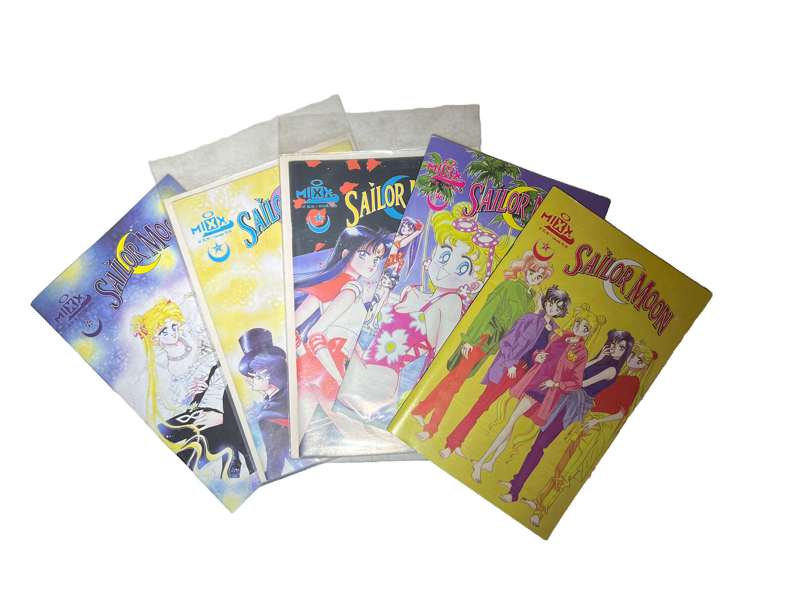 SAILOR MOON #s 4, 5, 6, 7, 8 - Comic Book Lot of 5 -