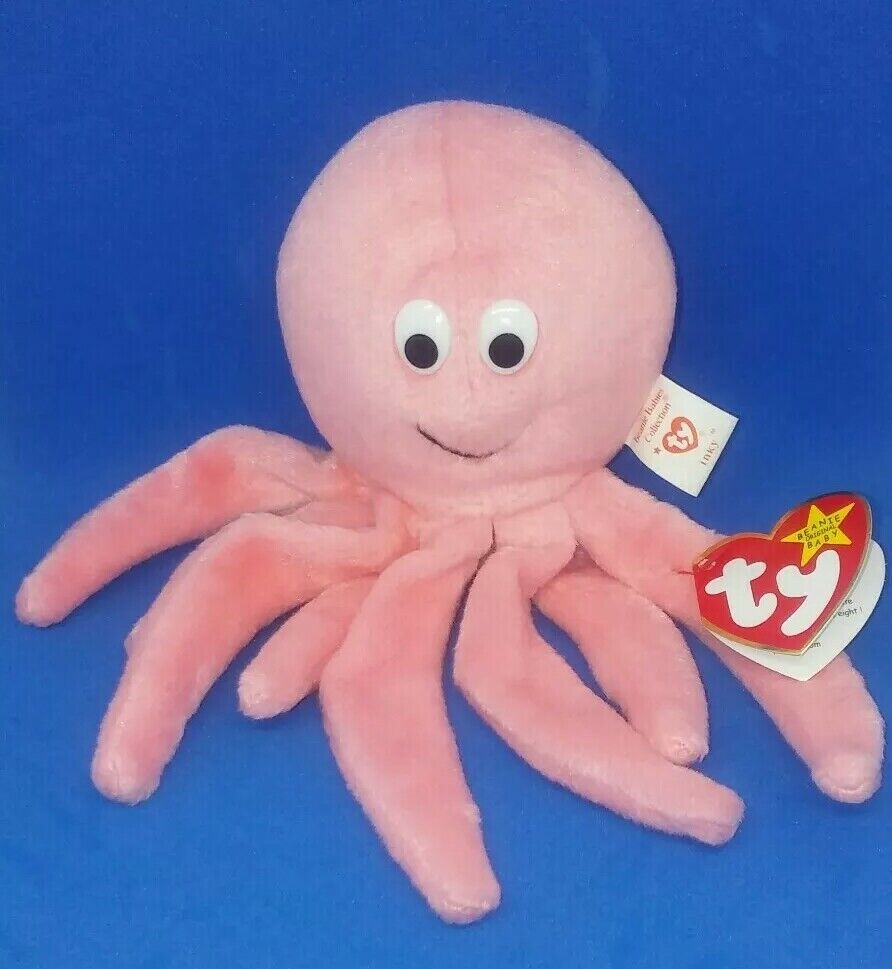 *NWT Retired 1993 Ty Inky The Octopus DOB: November 29, 1994