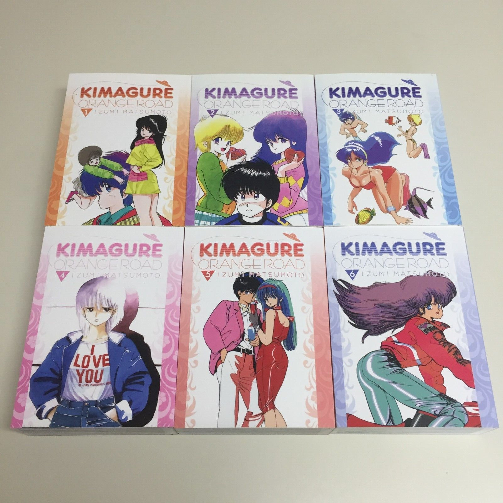 Kimagure Orange Road Complete English Manga Omnibus Set Volumes 1-6 Vol  *Fine*
