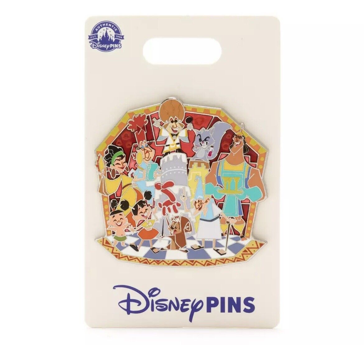 Disney Parks Emperor's New Groove Cluster Family Trading Pin Kronk Yzma - NEW