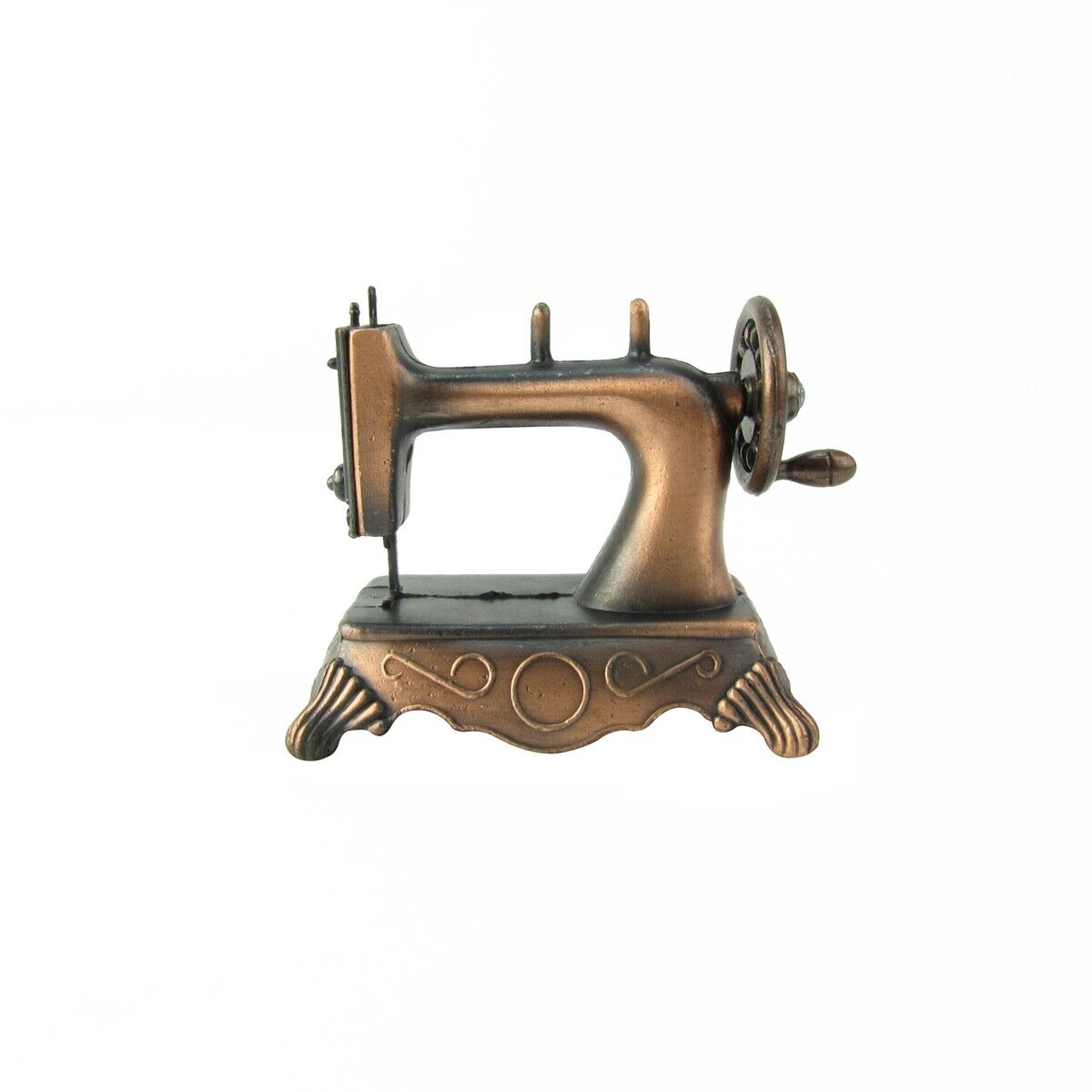 1:6 Scale Model Hand Sewing Machine Dollhouse Miniature Metal Pencil Sharpener