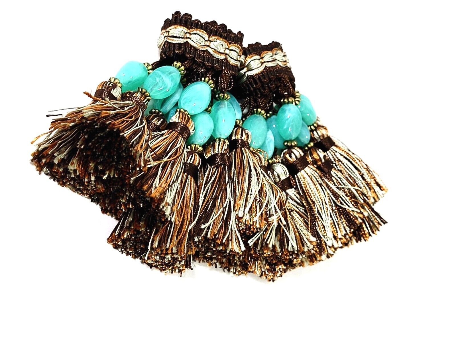 Sewing Bead Tassel Trim Sold By the Yard 4\
