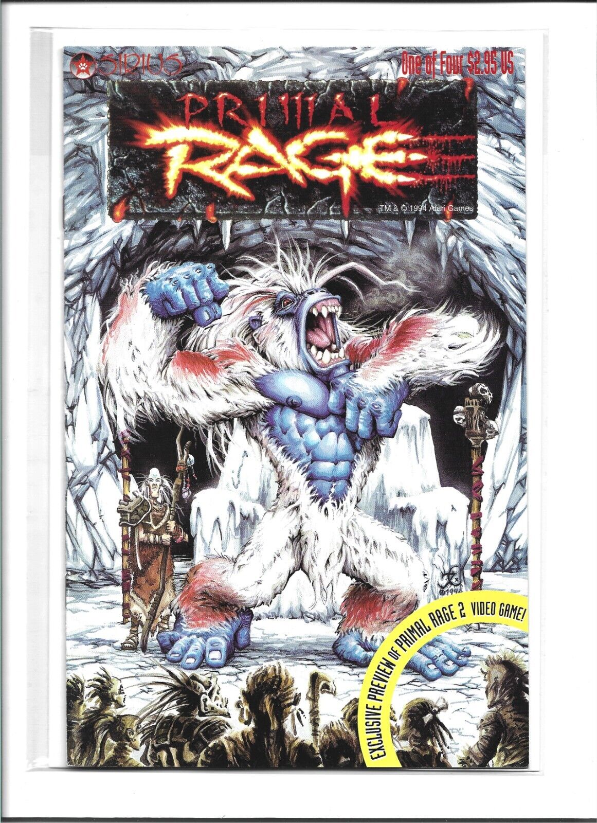 Primal Rage #1 / UNLIMITED SHIPPING $4.99