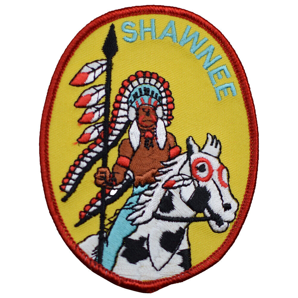 Shawnee Patch - Headdress, Horse 3-7/8\