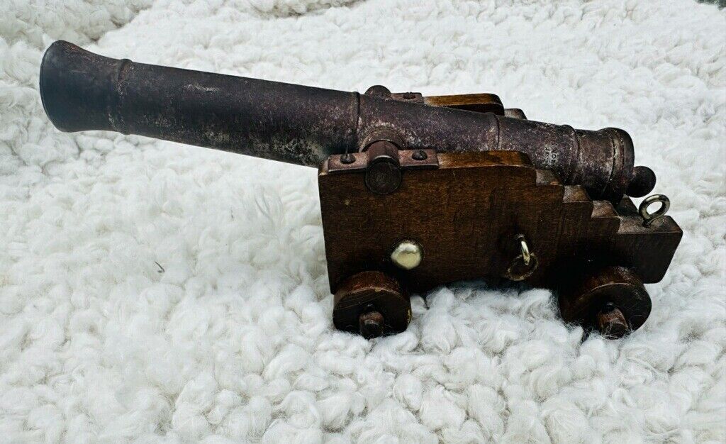 Rare VTG Dikar Spain .45 Cal Black Powder Miniature Civil War Cannon
