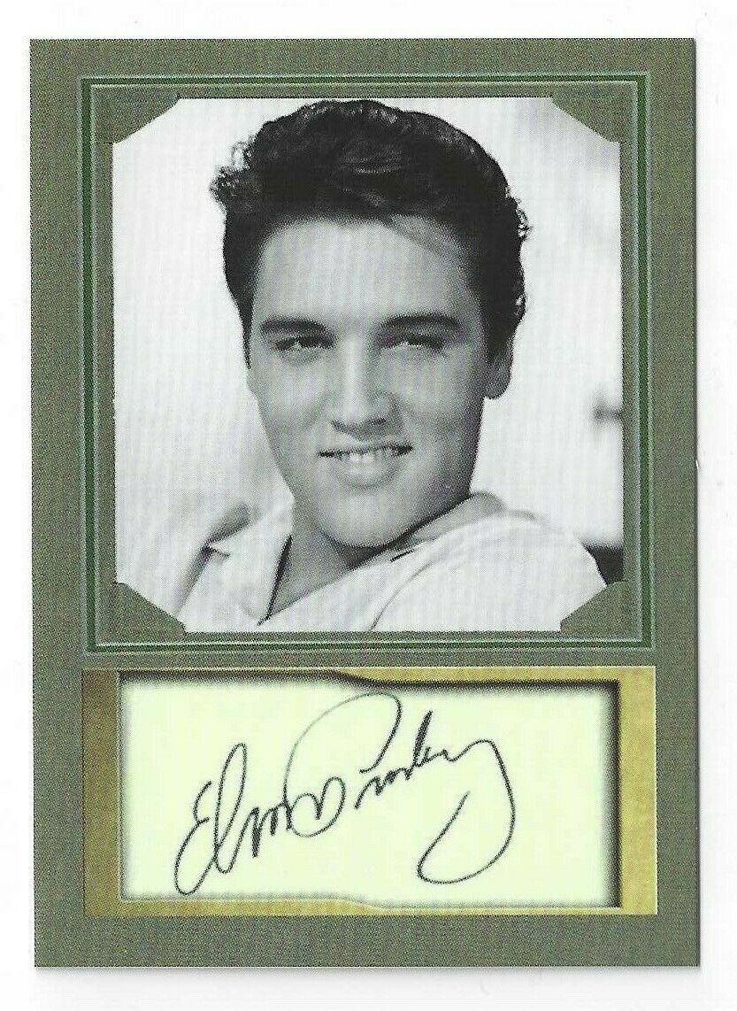 ELVIS PRESLEY - ACEO D. GORDON PROMO TRADING CARD - MINT CONDITION