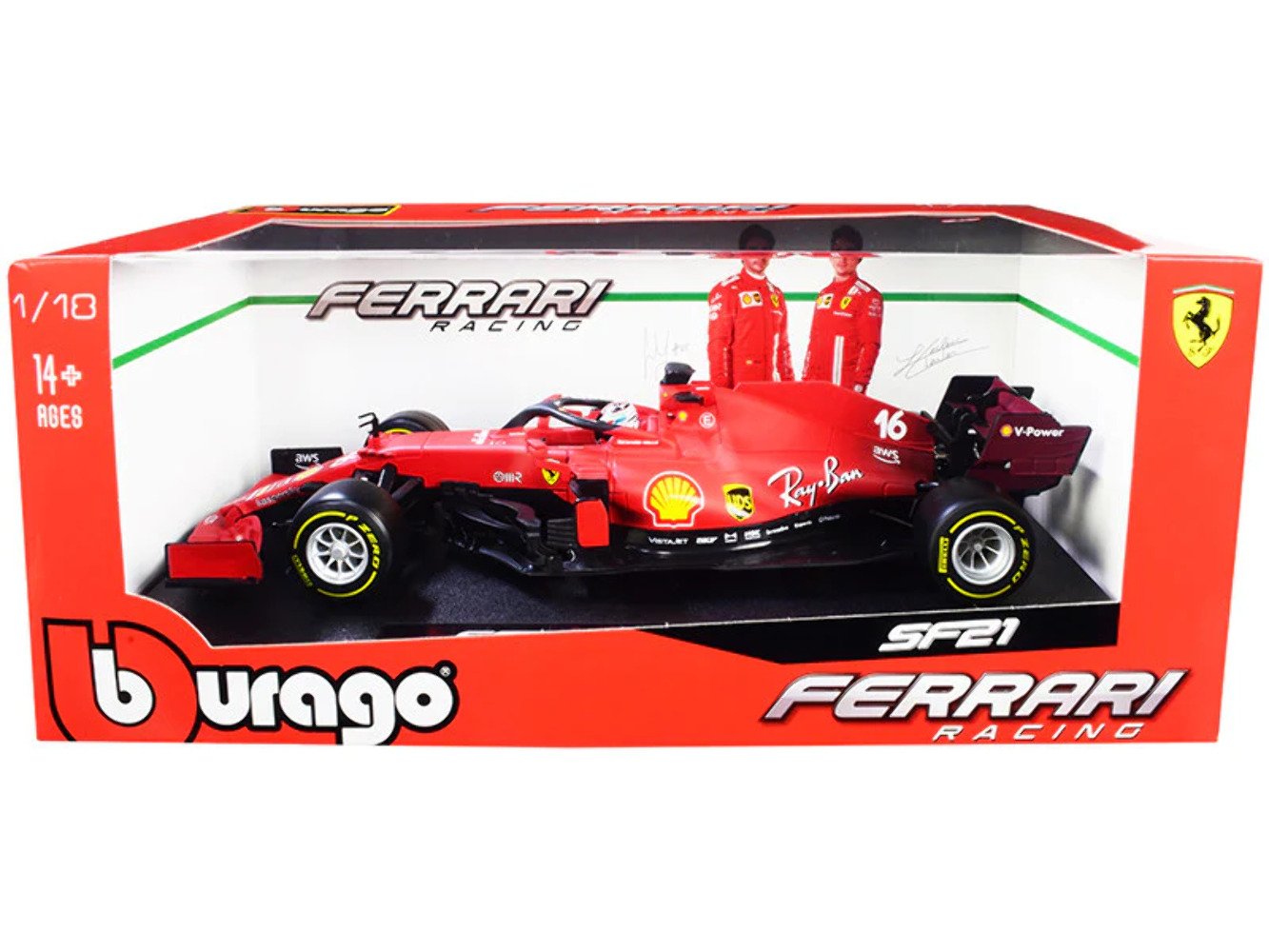 Ferrari SF21 #16 Charles Leclerc Formula One F1 Car \Ferrari Racing\