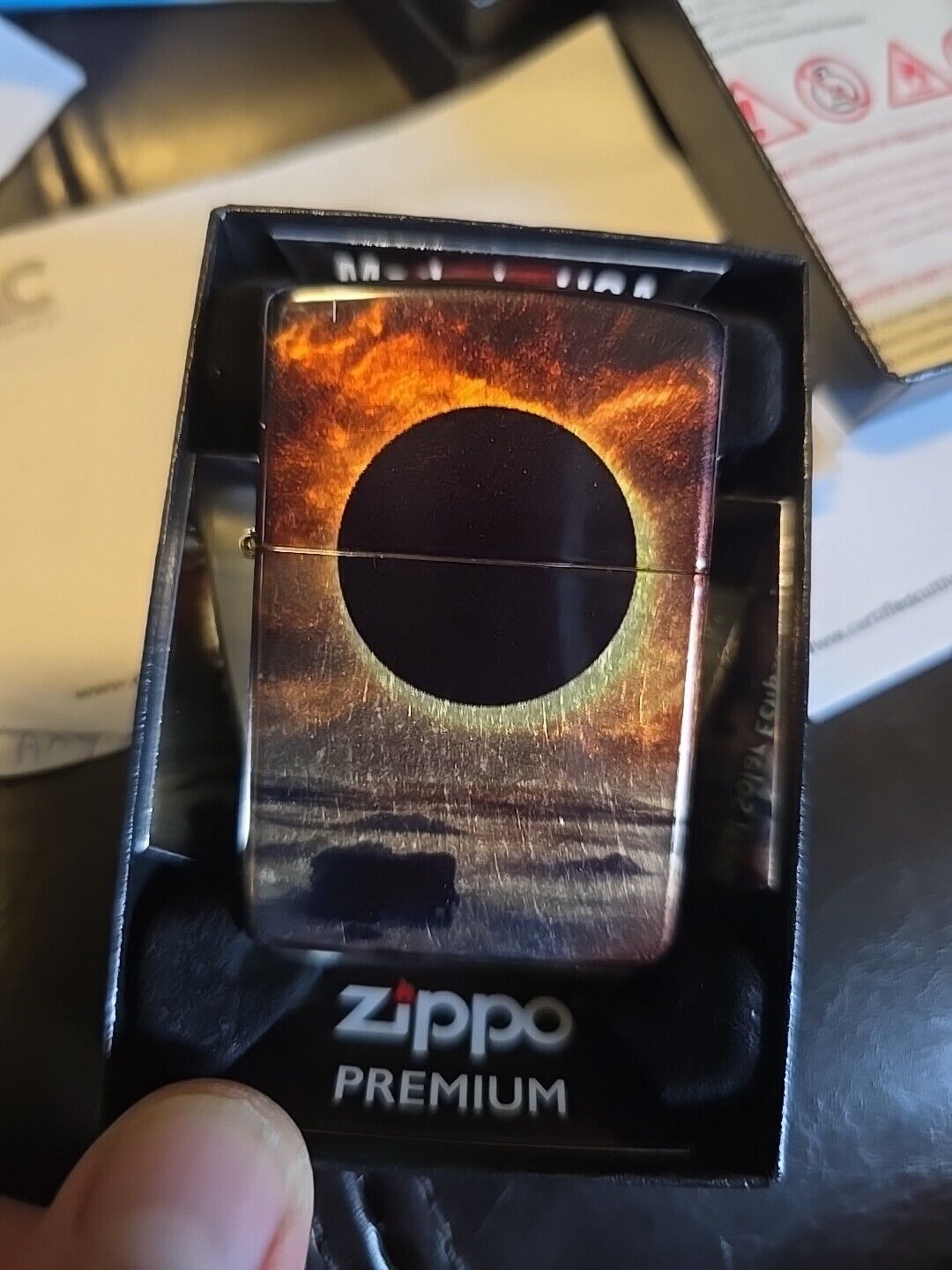 Bradford Flagship Store exclusive rare Total Eclipse 540 limited release Zippo