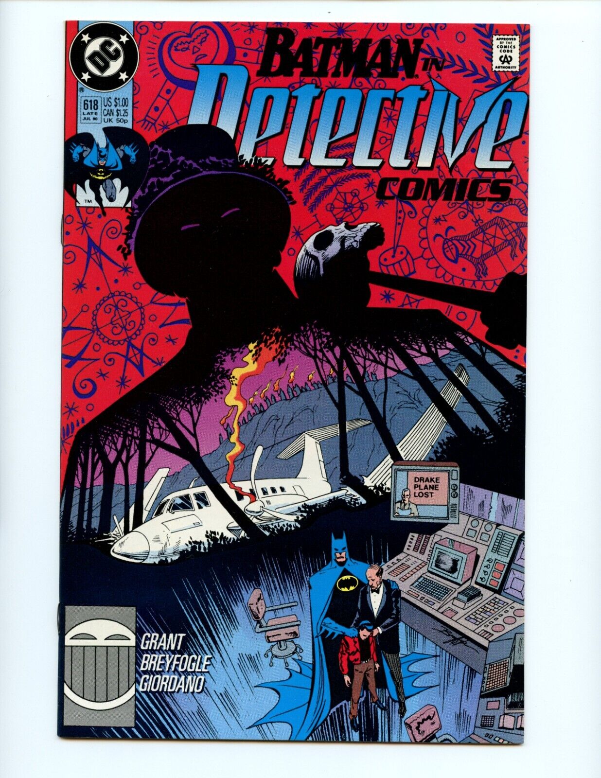 Detective Comics #618 1990 NM Alan Grant Norm Breyfogle DC Batman Comic Book