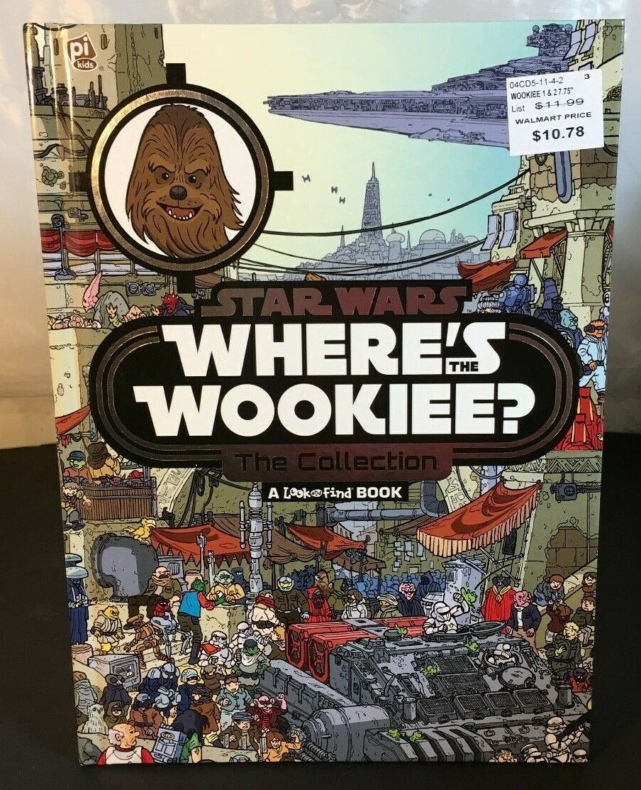 Star Wars Where's the Wookie The Collection Look and Find Book Hardcover