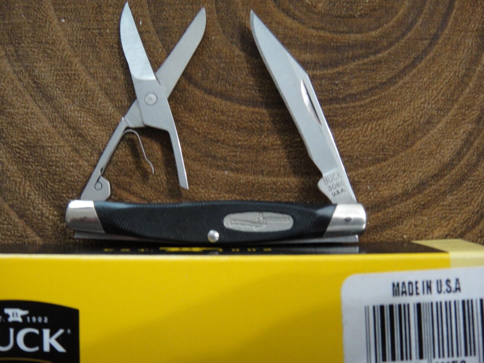 Buck Knife Lancer Scissors USA Made Discontinued New in Box