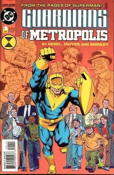 Guardians of Metropolis (1994) #1 VF/NM. Stock Image