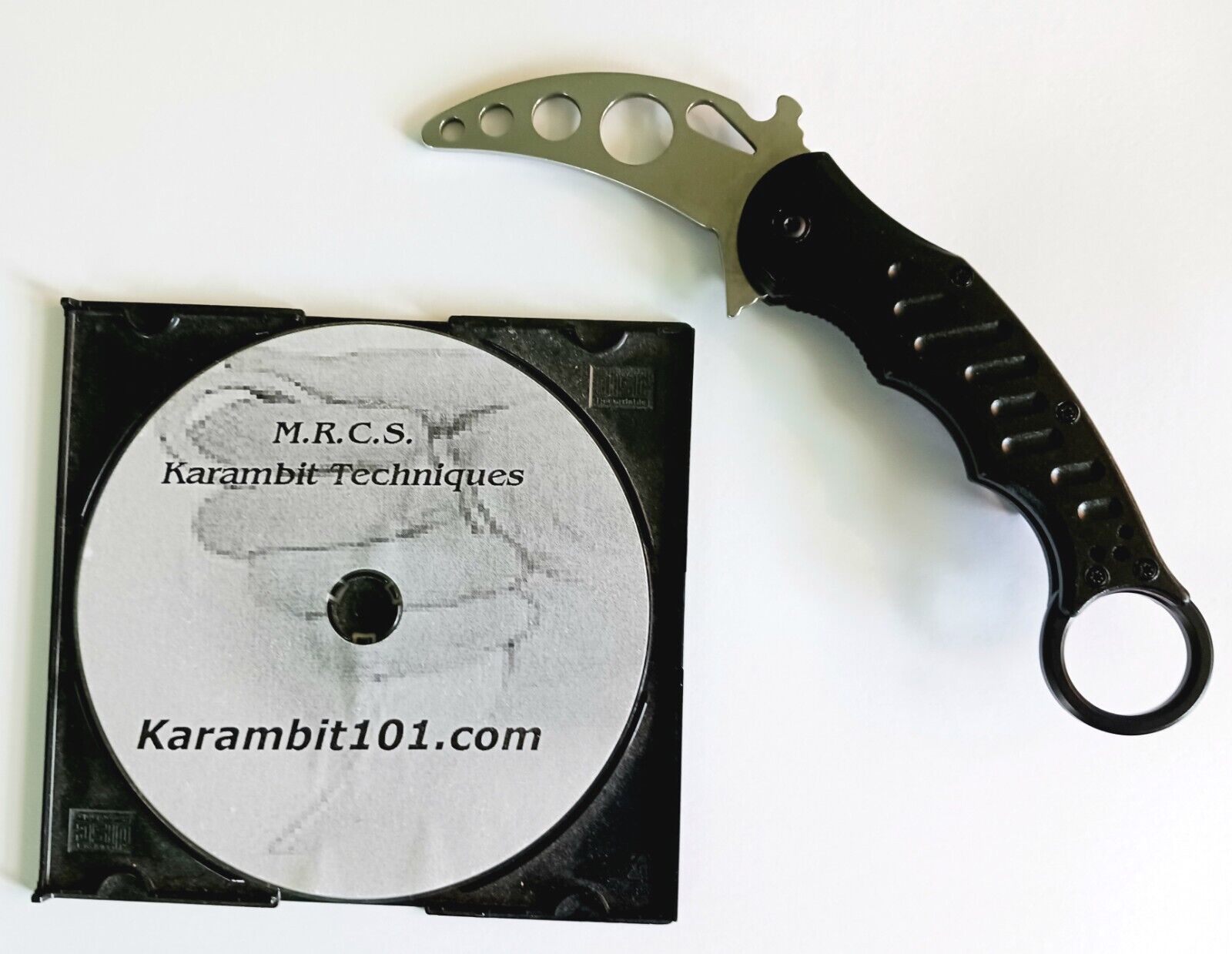 Knife Training Karambit FOX Style Knives instruction Black Pencak Silat DVD