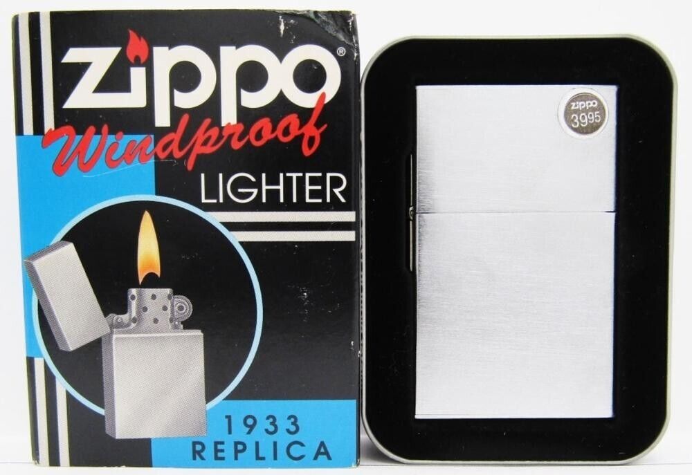 Zippo - Perfect Sharp-Edge 1933 Replica - New in Orignial Box