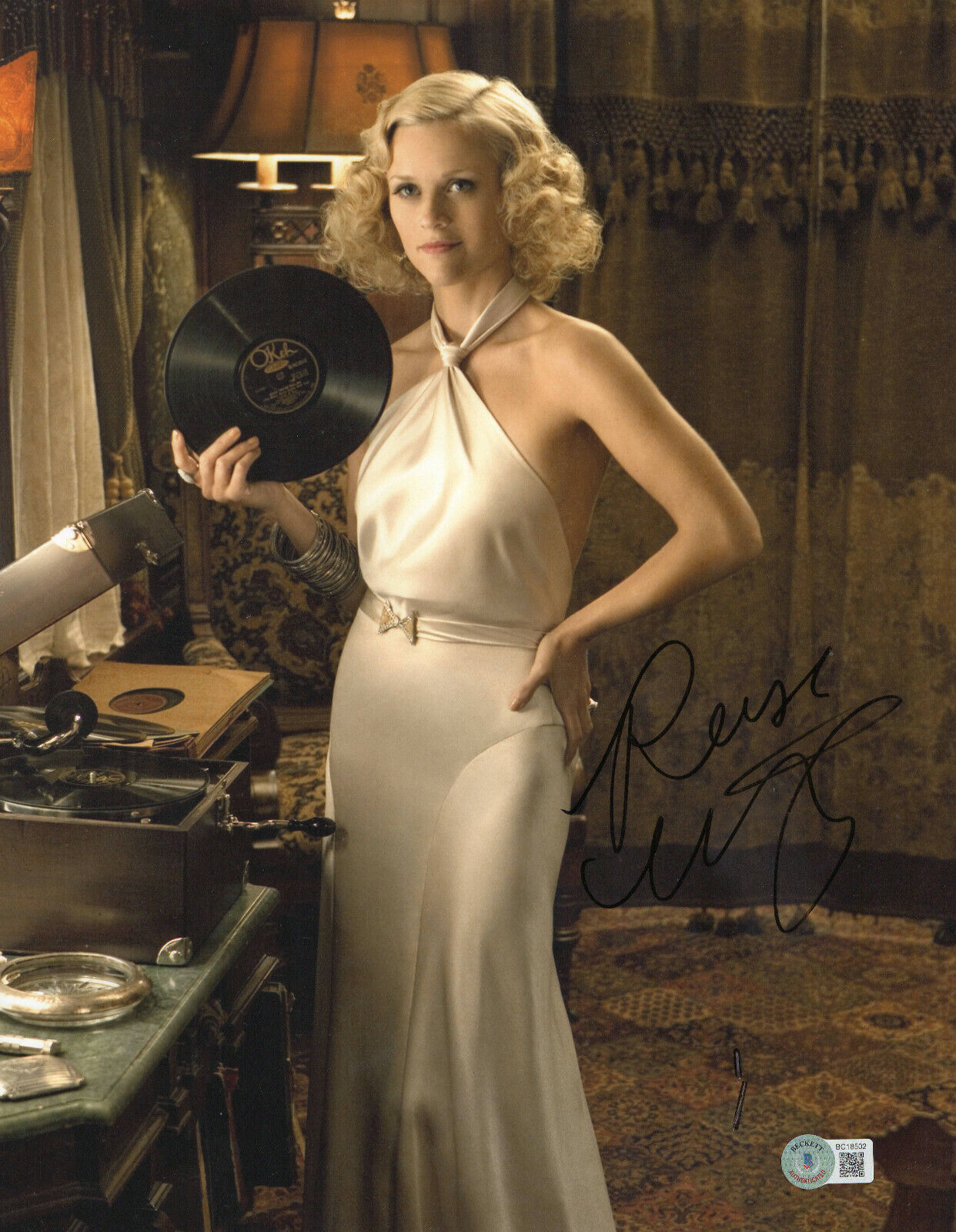 REESE WITHERSPOON SIGNED WATER FOR ELEPHANTS 11x14 PHOTO AUTOGRAPH BECKETT BAS