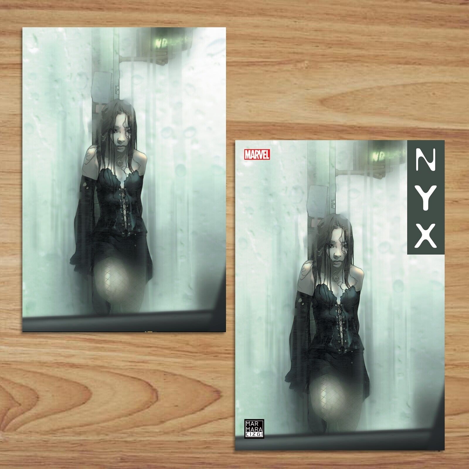 NYX #3 (2003) Turkish International Edition Set of 2 (Regular + Virgin)
