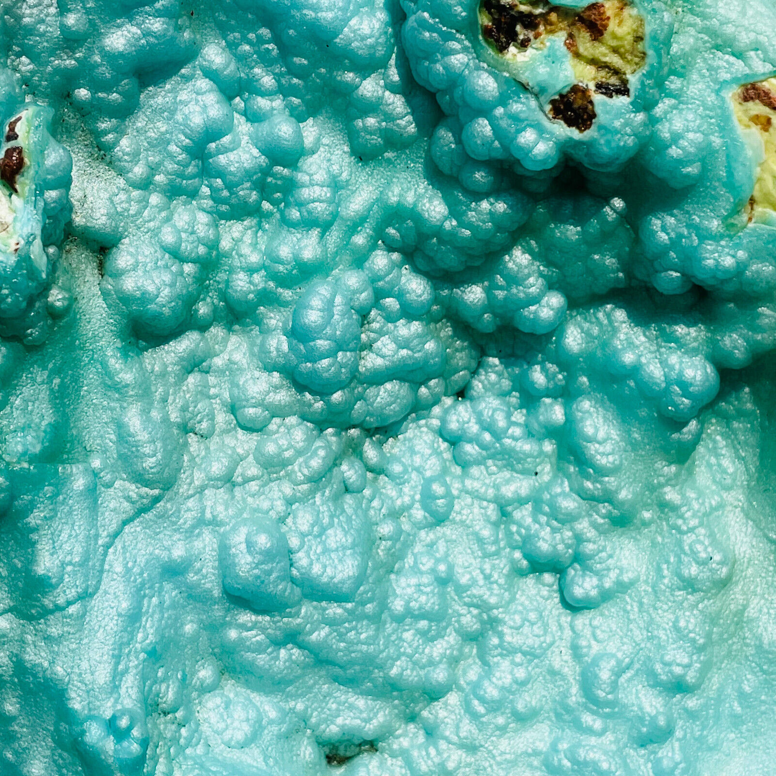 1290g Large Rare Natural Blue Hemimorphite rough raw Crystal Mineral Specimen