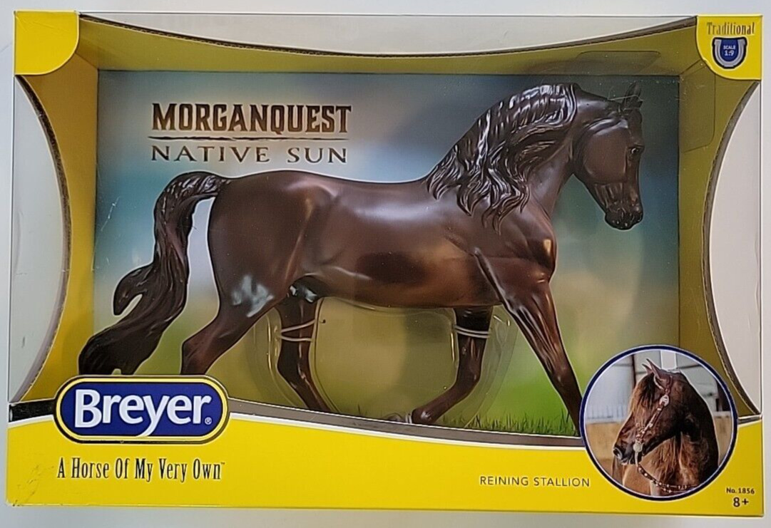 Breyer #1856 MorganQuest Native Sun Morgan World Champion Reining Stallion 2021