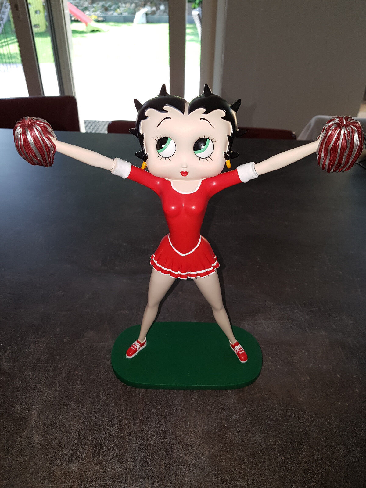 Extremely Rare Betty Boop Sexy Cheerleader Figurine Statue