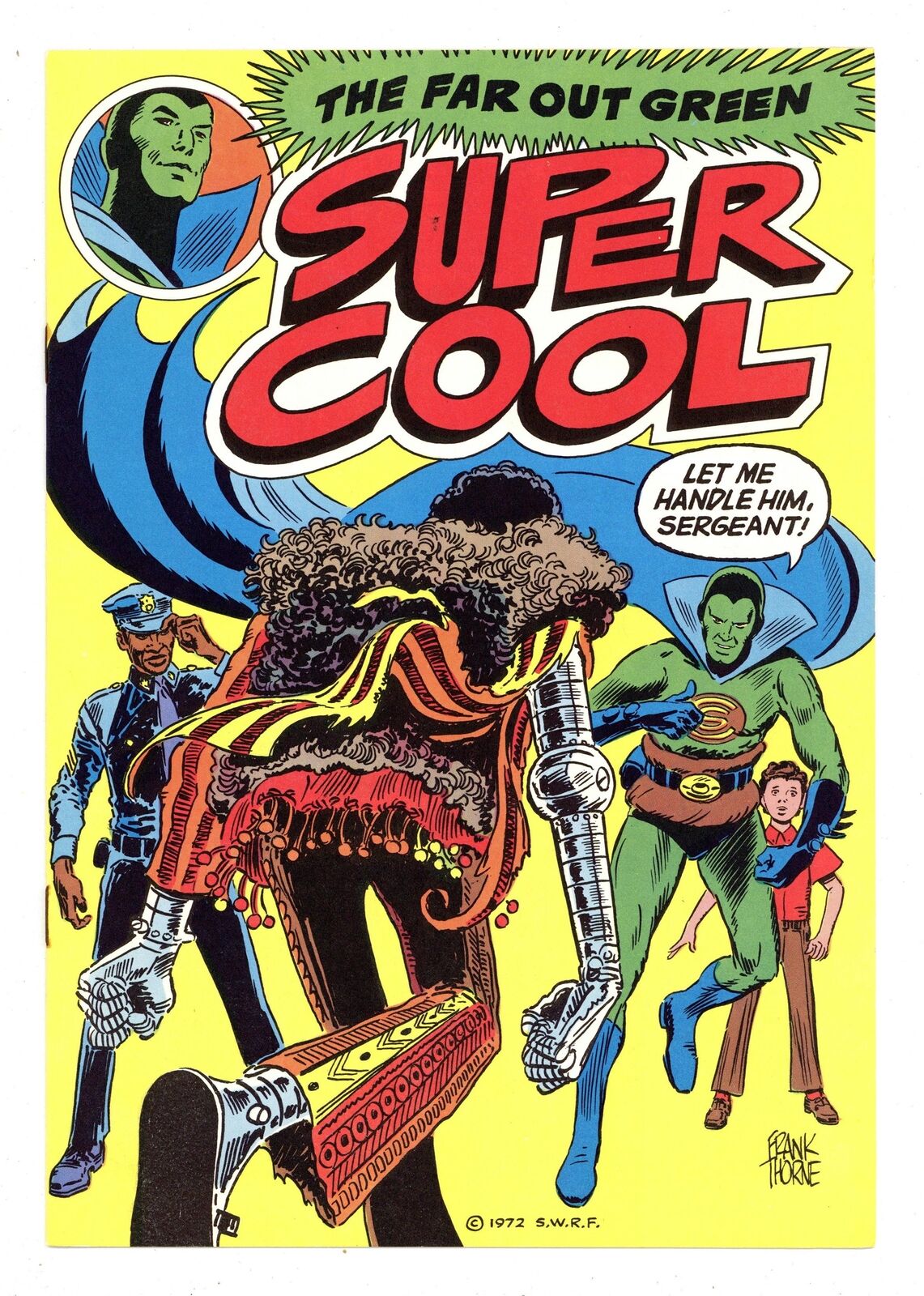 Far Out Green Super Cool #2 FN 6.0 1972