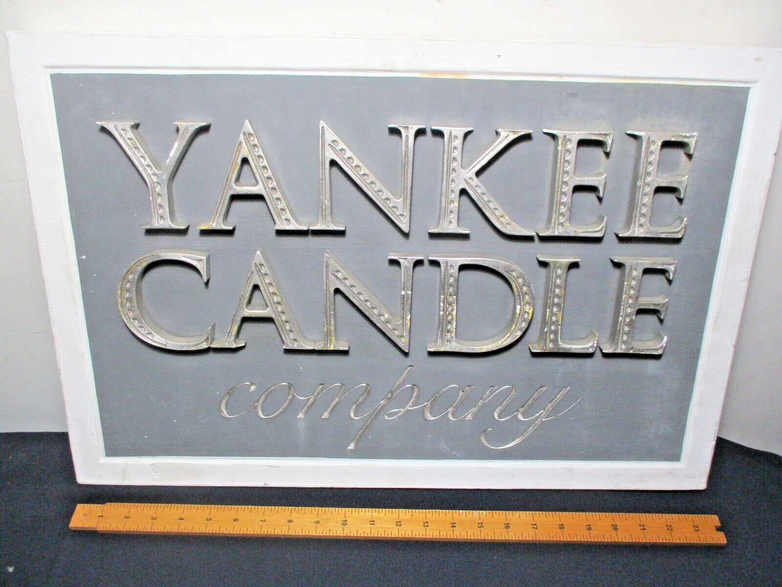 24” Commercial Store Sign Yankee Candle Co. Double Sided